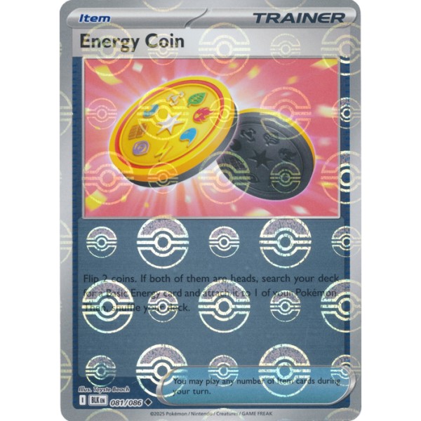 Black Bolt - 081/086 - Energy Coin (poke ball reverse holo)