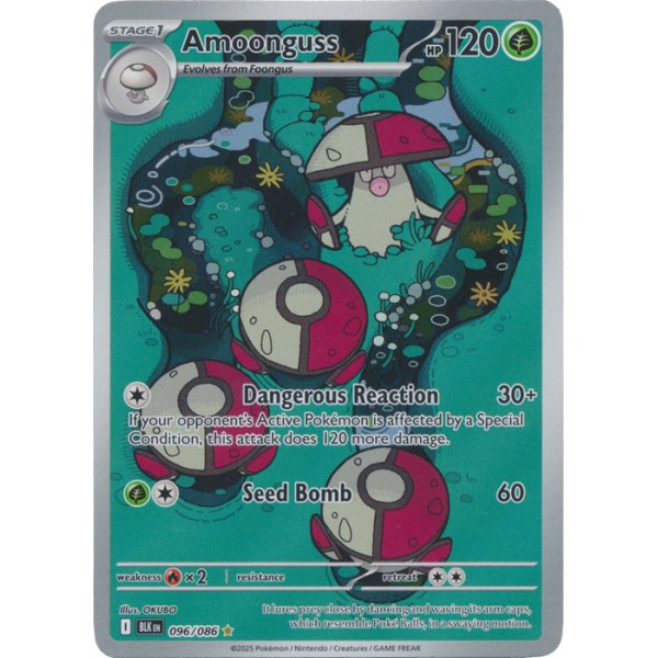 Black Bolt - 096/086 - Amoonguss (illustration rare)