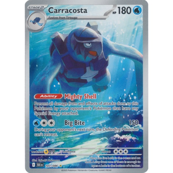 Black Bolt - 107/086 - Carracosta (illustration rare)