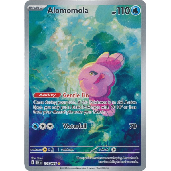 Black Bolt - 108/086 - Alomomola (illustration rare)