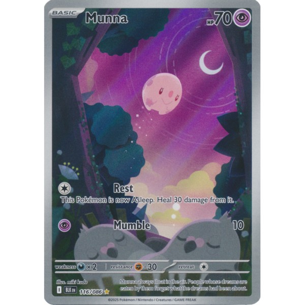 Black Bolt - 116/086 - Munna (illustration rare)
