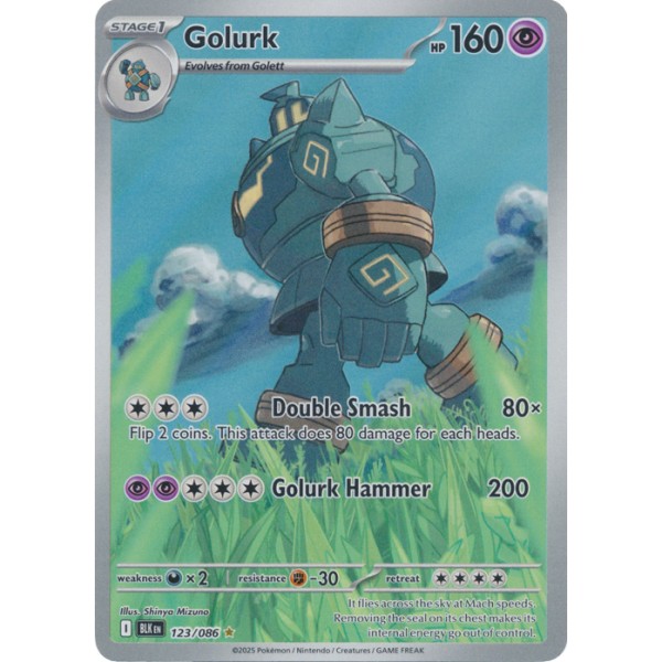 Black Bolt - 123/086 - Golurk (illustration rare)