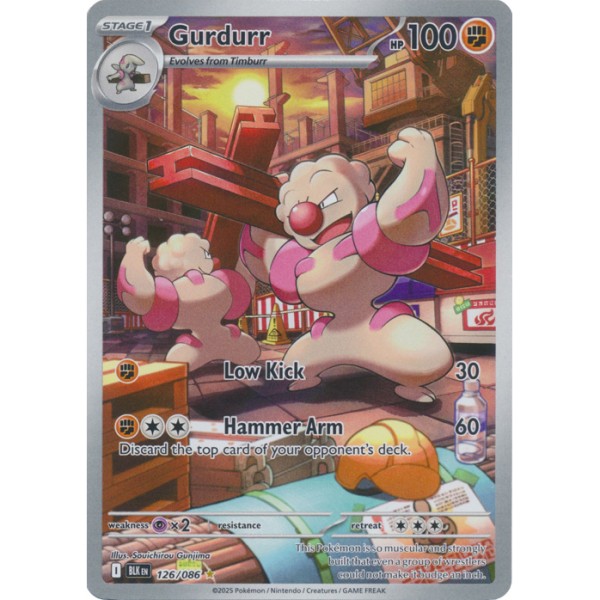 Black Bolt - 126/086 - Gurdurr (illustration rare)