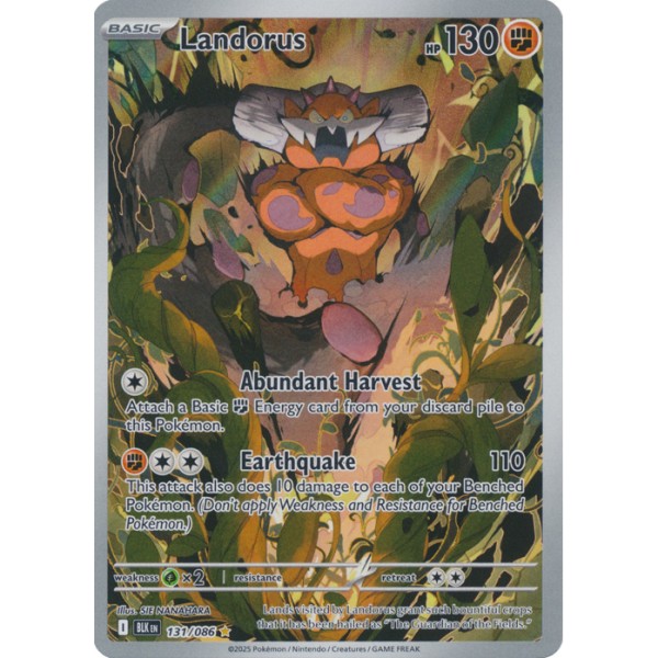 Black Bolt - 131/086 - Landorus (illustration rare)