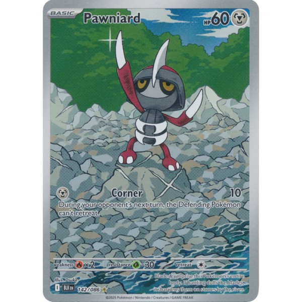 Black Bolt - 142/086 - Pawniard (illustration rare)