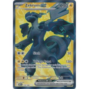Black Bolt - 158/086 - Zekrom EX (ultra rare)