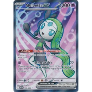 Black Bolt - 159/086 - Meloetta EX (ultra rare)