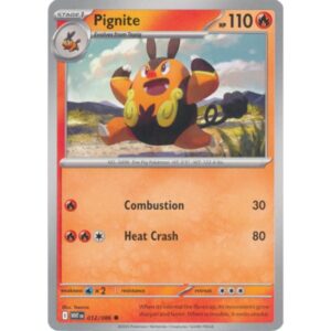 White Flare - 012/086 - Pignite