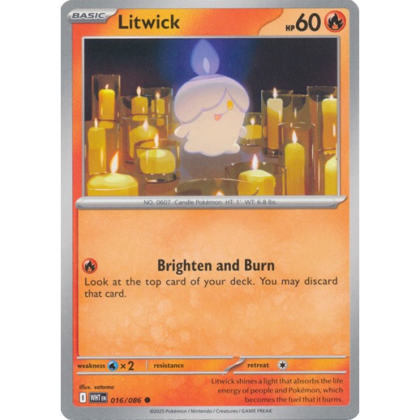 White Flare - 016/086 - Litwick