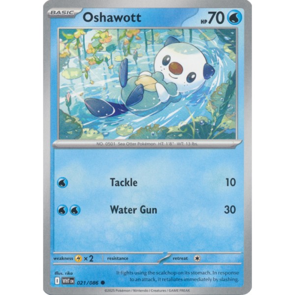 White Flare - 021/086 - Oshawott