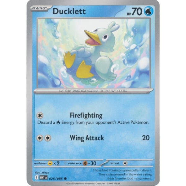 White Flare - 025/086 - Ducklett