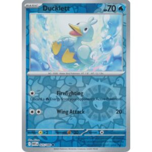 White Flare - 025/086 - Ducklett (reverse holo)