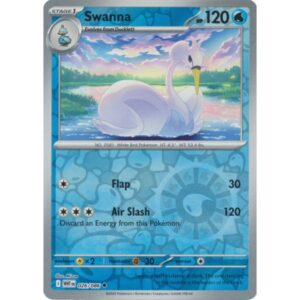 White Flare - 026/086 - Swanna (reverse holo)