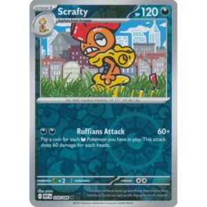 White Flare - 058/086 - Scrafty (reverse holo)