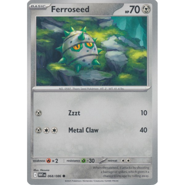 White Flare - 068/086 - Ferroseed