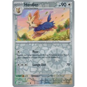 White Flare - 075/086 - Herdier (reverse holo)