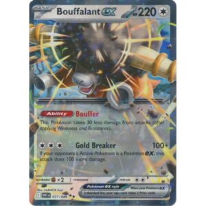 White Flare - 077/086 - Bouffalant EX (double rare)