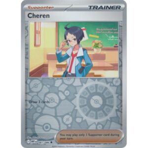 White Flare - 081/086 - Cheren (reverse holo)