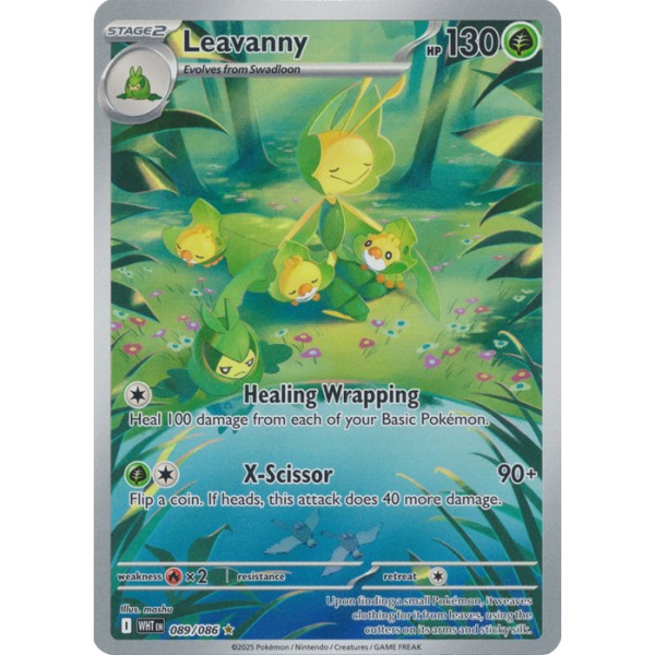 White Flare - 089/086 - Leavanny (illustration rare)
