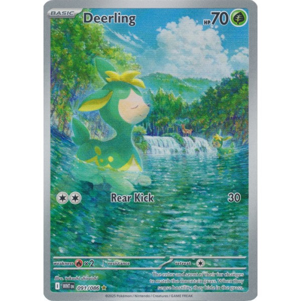 White Flare - 091/086 - Deerling (illustration rare)