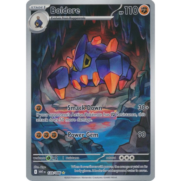 White Flare - 128/086 - Boldore (illustration rare)