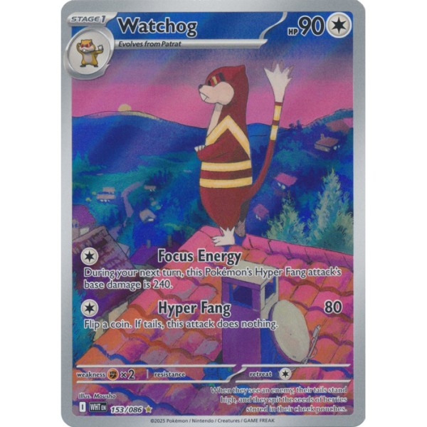White Flare - 153/086 - Watchog (illustration rare)