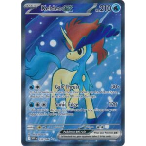 White Flare - 159/086 - Keldeo EX (ultra rare)