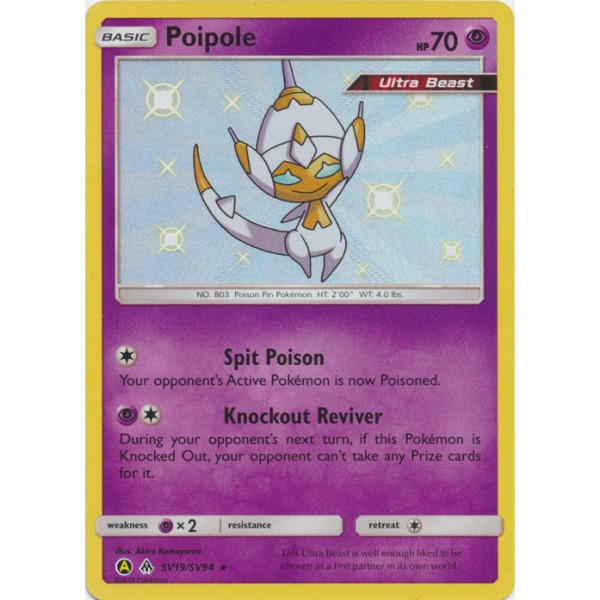 Shiny Vaults - SV19/SV94 - Poipole (shiny rare)