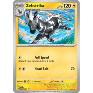 Scarlet Violet Promo - 201 - Zebstrika