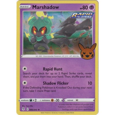 Evolving Skies - 080/203 - Marshadow (rare holo trick or trade)