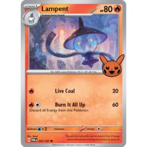 Twilight Masquerade - 037/167 - Lampent (trick or trade)