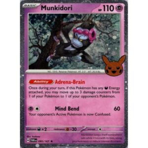 Twilight Masquerade - 095/167 - Munkidori (trick or trade rare holo)