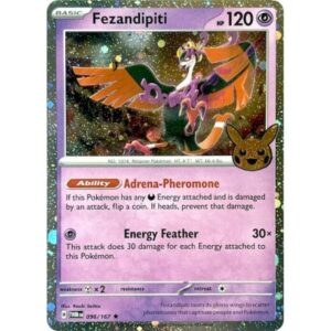Twilight Masquerade - 096/167 - Fezandipiti (trick or trade rare holo)