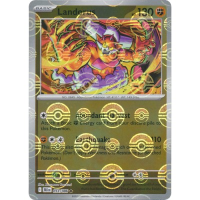 Black Bolt - 053/086 - Landorus (poke ball rare reverse holo)