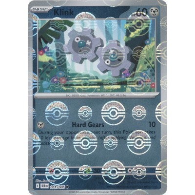 Black Bolt - 061/086 - Klink (poke ball reverse holo)