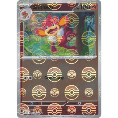 White Flare - 015/086 - Simisear (poke ball reverse holo)