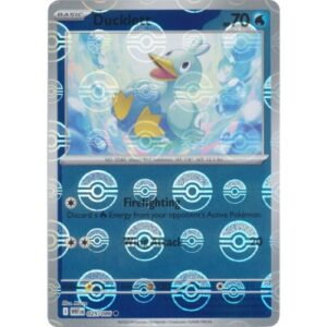 White Flare - 025/086 - Ducklett (poke ball reverse holo)