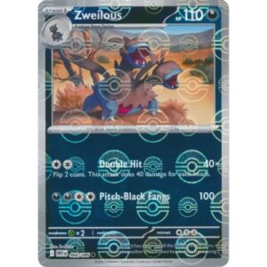 White Flare - 066/086 - Zweilous (poke ball reverse holo)