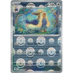 White Flare - 076/086 - Stoutland (poke ball reverse holo)