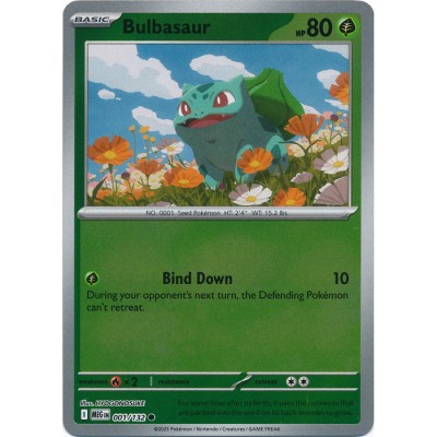 Mega Evolution - 001/132 - Bulbasaur (reverse holo)