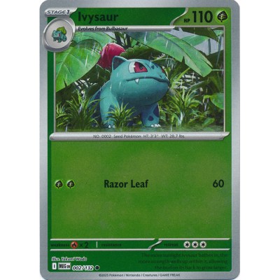 Mega Evolution - 002/132 - Ivysaur (reverse holo)