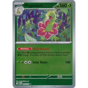 Mega Evolution - 010/132 - Meganium (rare reverse holo)