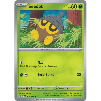 Mega Evolution - 013/132 - Seedot