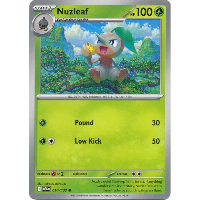Mega Evolution - 014/132 - Nuzleaf