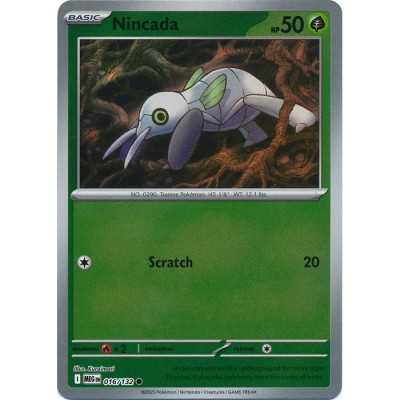 Mega Evolution - 016/132 - Nincada (reverse holo)