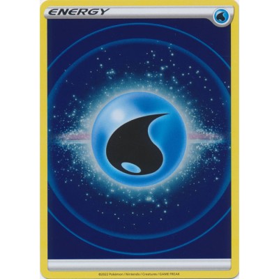 Sword Shield Energy - Water (reverse holo)