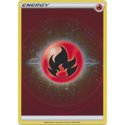Sword Shield Energy - Fire (reverse holo)