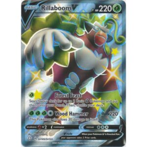 Shiny Vaults - SV105/SV122 - Rillaboom V (ultra rare)