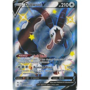 Shiny Vaults - SV120/SV122 - Dubwool V (ultra rare)