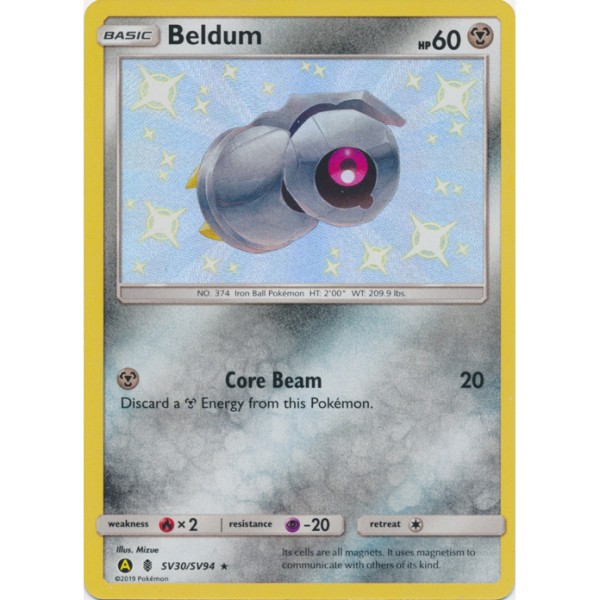 Shiny Vaults - SV30/SV94 - Beldum (shiny rare)